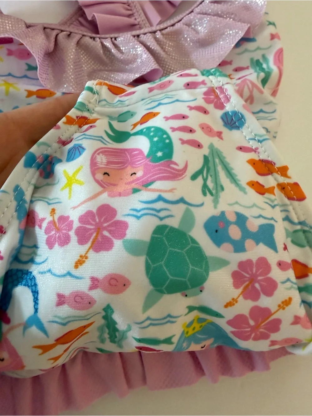 Flap Happy Mindy Crossback Swimsuit Fantasea Size 2T Swim Beach Summer Cute